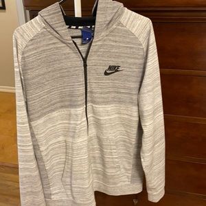 Nike grey hoody sweatshirt